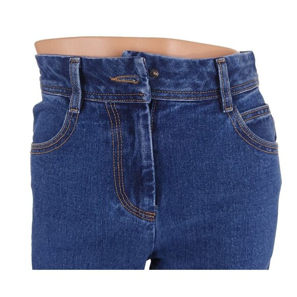 Low Classic Straight-Leg Jeans Size M Womens Indigo Blue $255 - Picture 4 of 16